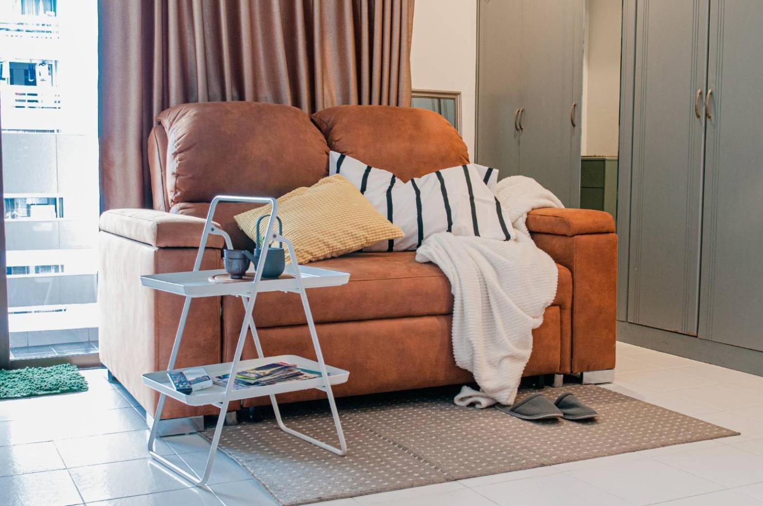 Cozy 1Br Walk To Bts And Airport Rail Link Close To Malls T Бангкок Экстерьер фото