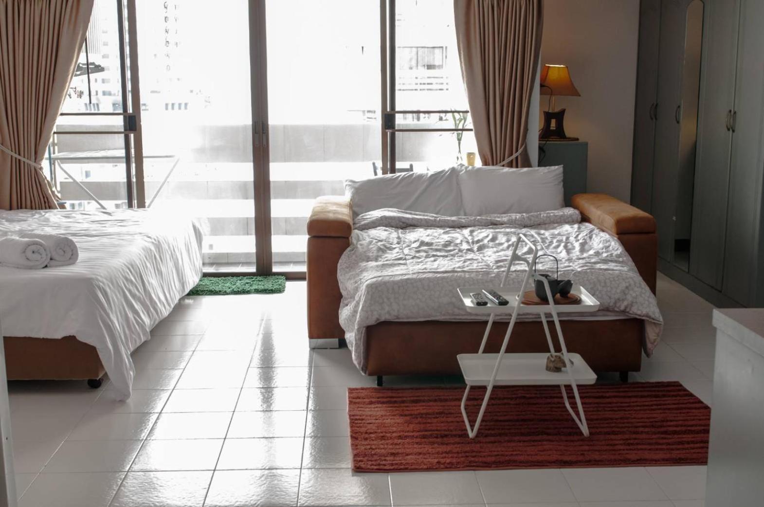 Cozy 1Br Walk To Bts And Airport Rail Link Close To Malls T Бангкок Экстерьер фото